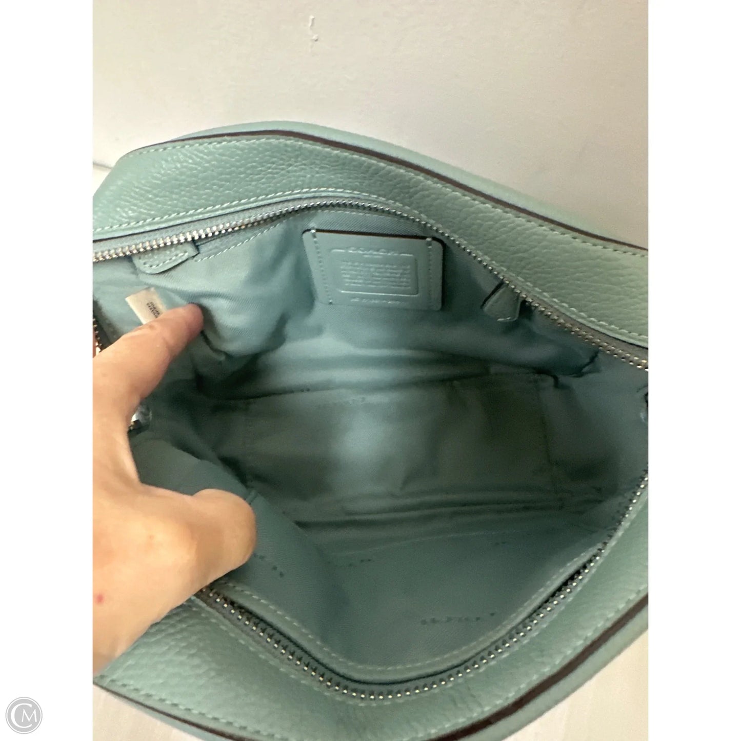 Crossbody Designer By Coach, Size: Medium