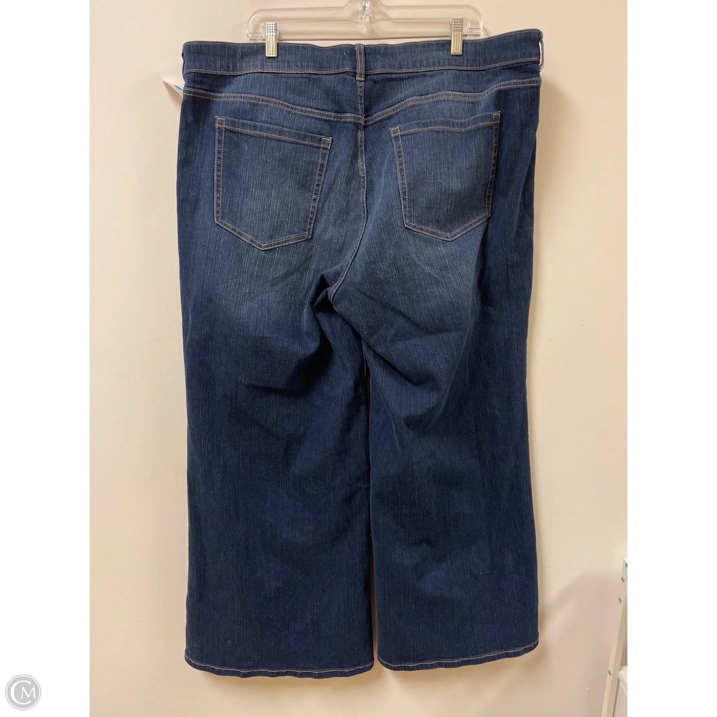 Jeans Wide Leg By Torrid In Blue Denim, Size: 20