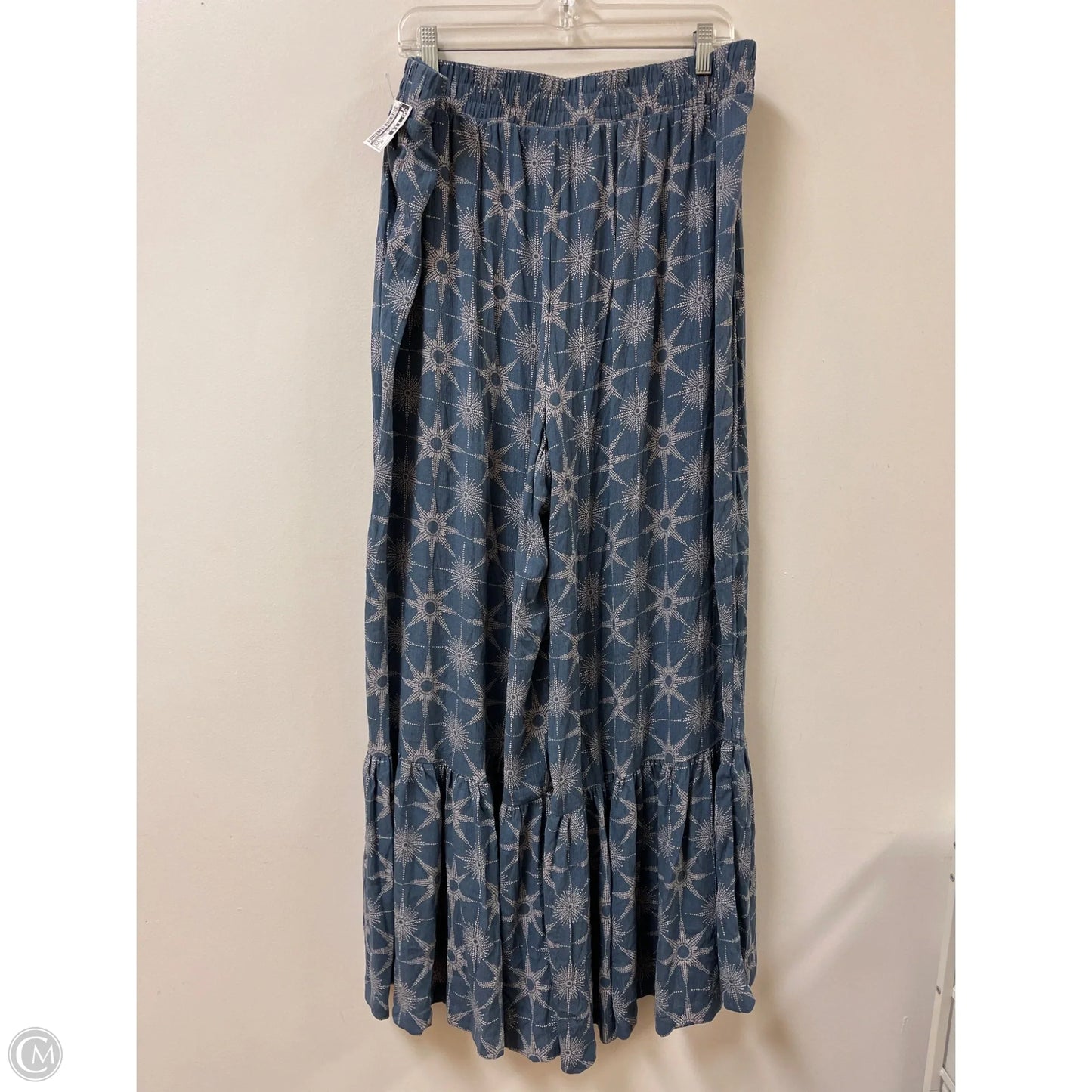 Pants Wide Leg By Torrid In Blue & Cream, Size: 20