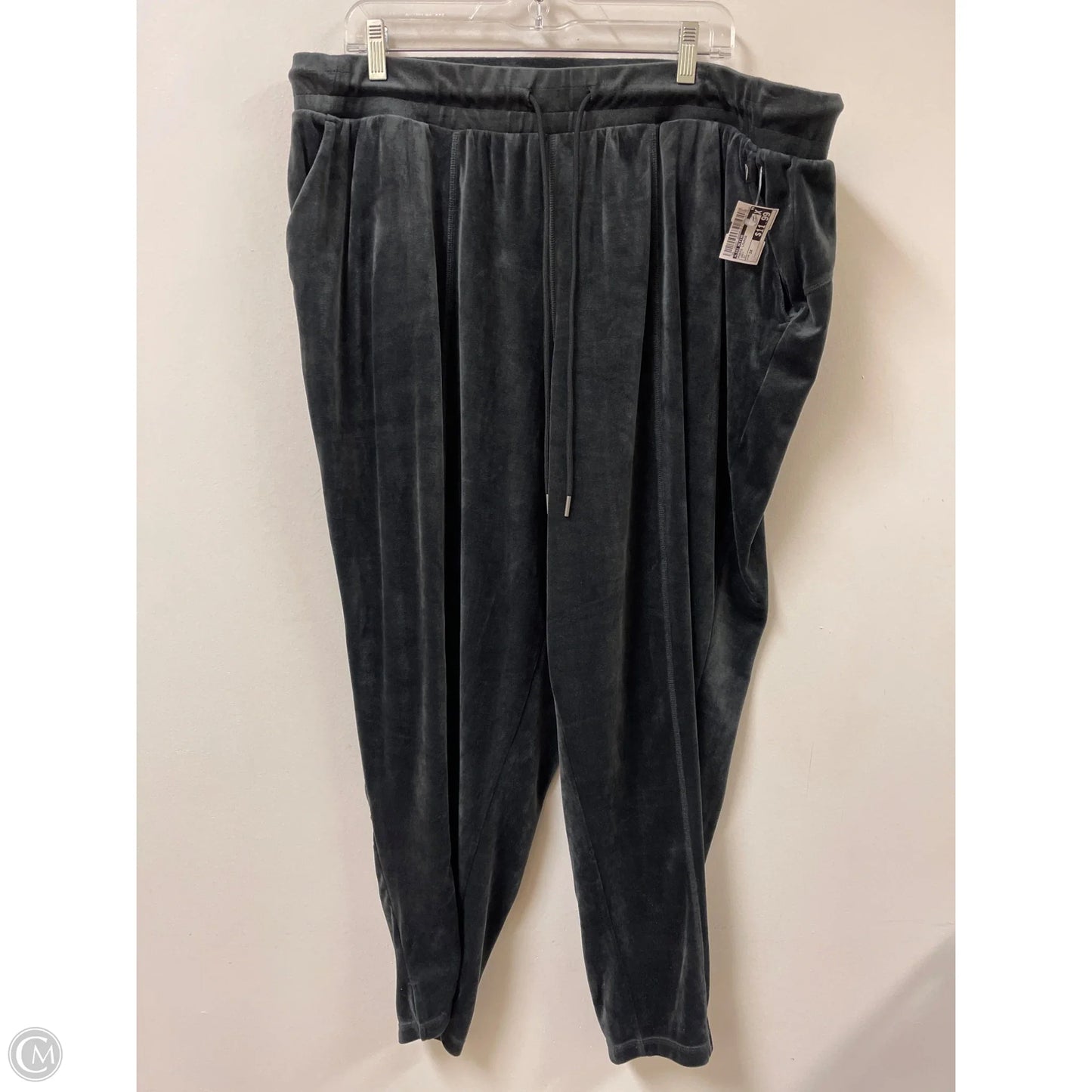 Pants Lounge By Livi Active In Grey, Size: 3x