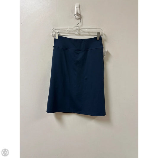 Athletic Skort By Clothes Mentor In Navy, Size: L