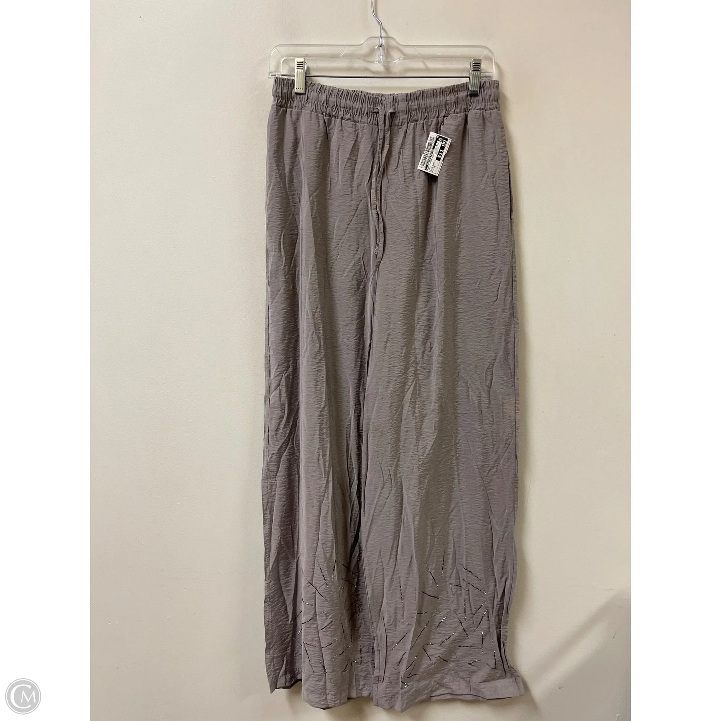 Pants Wide Leg By Clothes Mentor In Grey, Size: 10