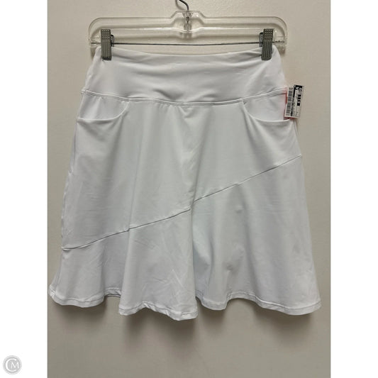 Athletic Skort By Clothes Mentor In White, Size: S