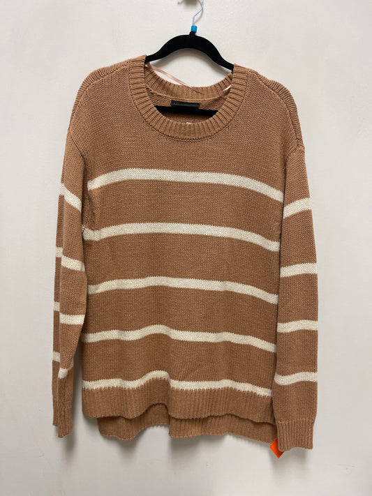 Sweater By Lane Bryant In Brown, Size: Xl