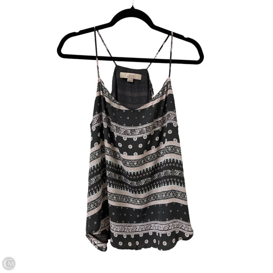 Top Sleeveless By Loft In Green & Pink, Size: M