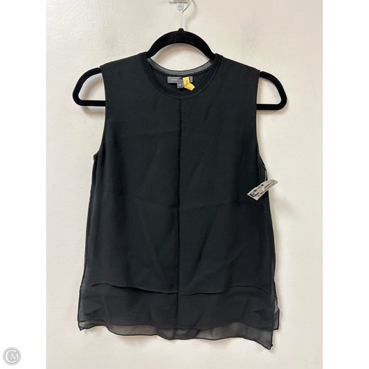 Top Sleeveless By Vince In Black, Size: Xs