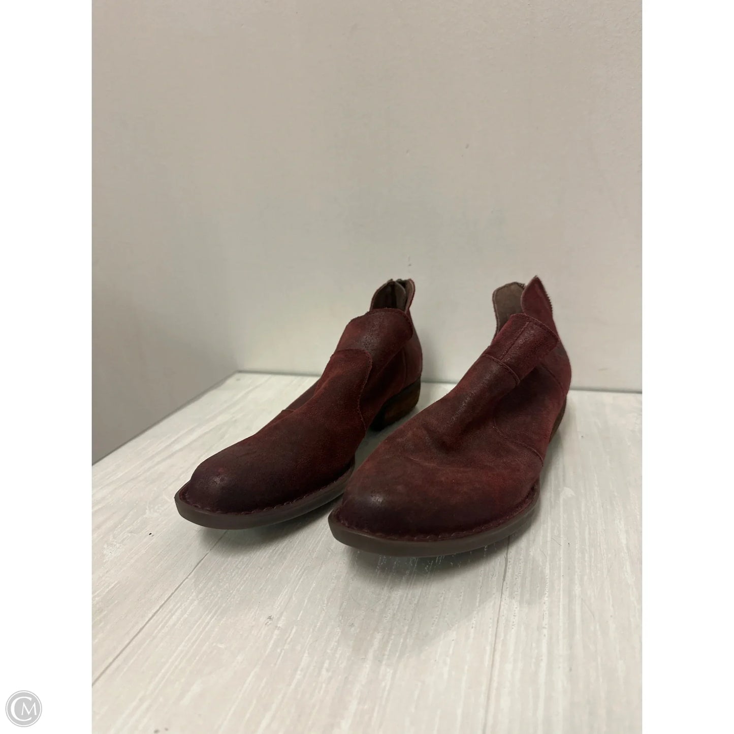 Boots Ankle Flats By Born In Red, Size: 7.5