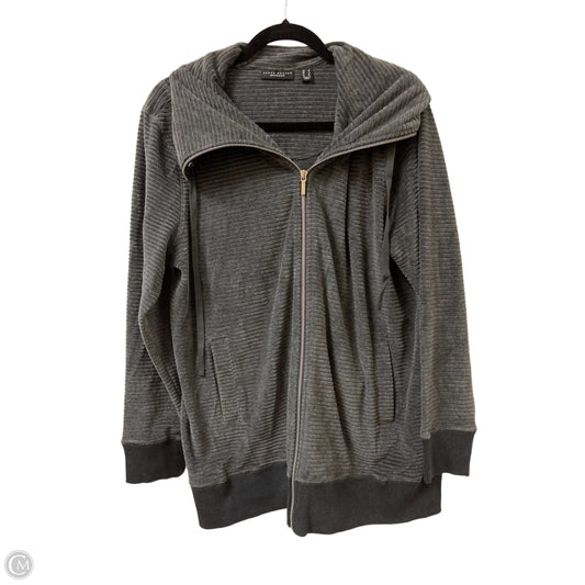 Jacket Other By Susan Graver In Grey, Size: L