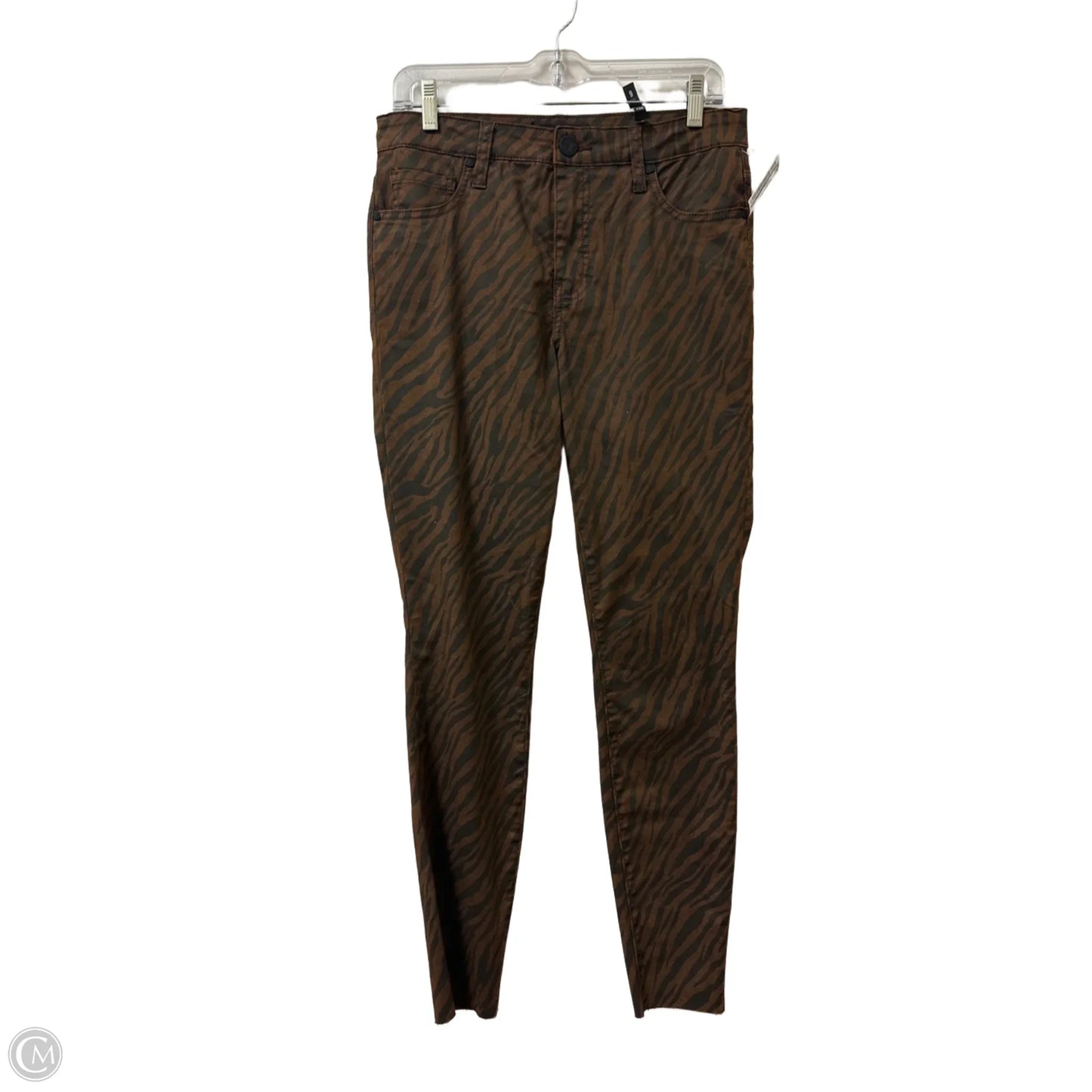 Jeans Skinny By Kut In Zebra Print, Size: 6