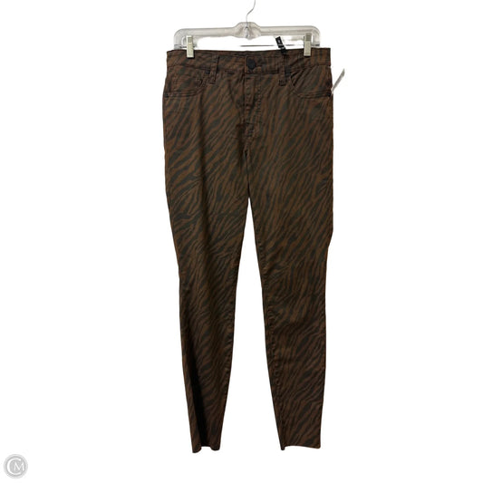 Jeans Skinny By Kut In Zebra Print, Size: 6