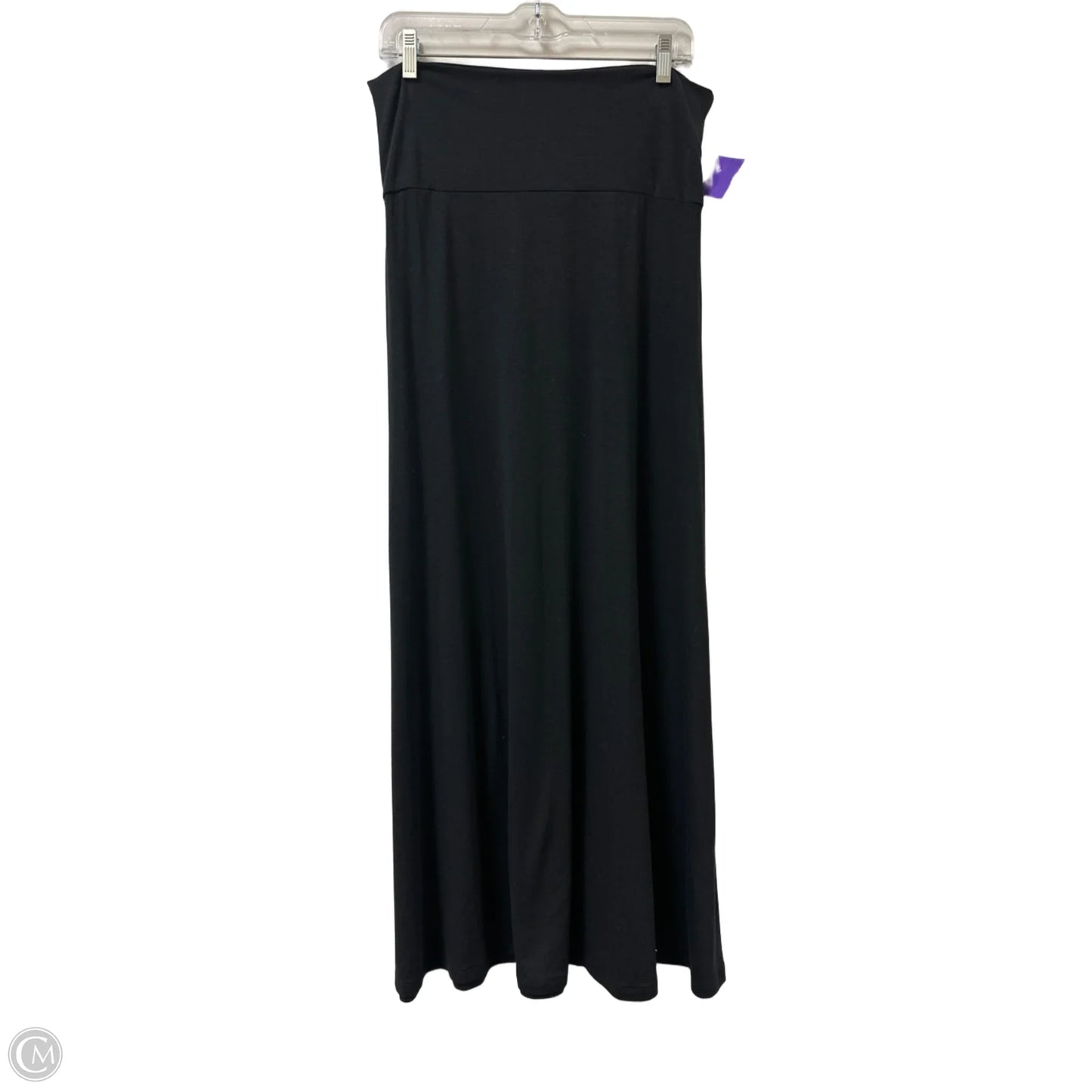 Skirt Maxi By Mossimo In Black, Size: 8
