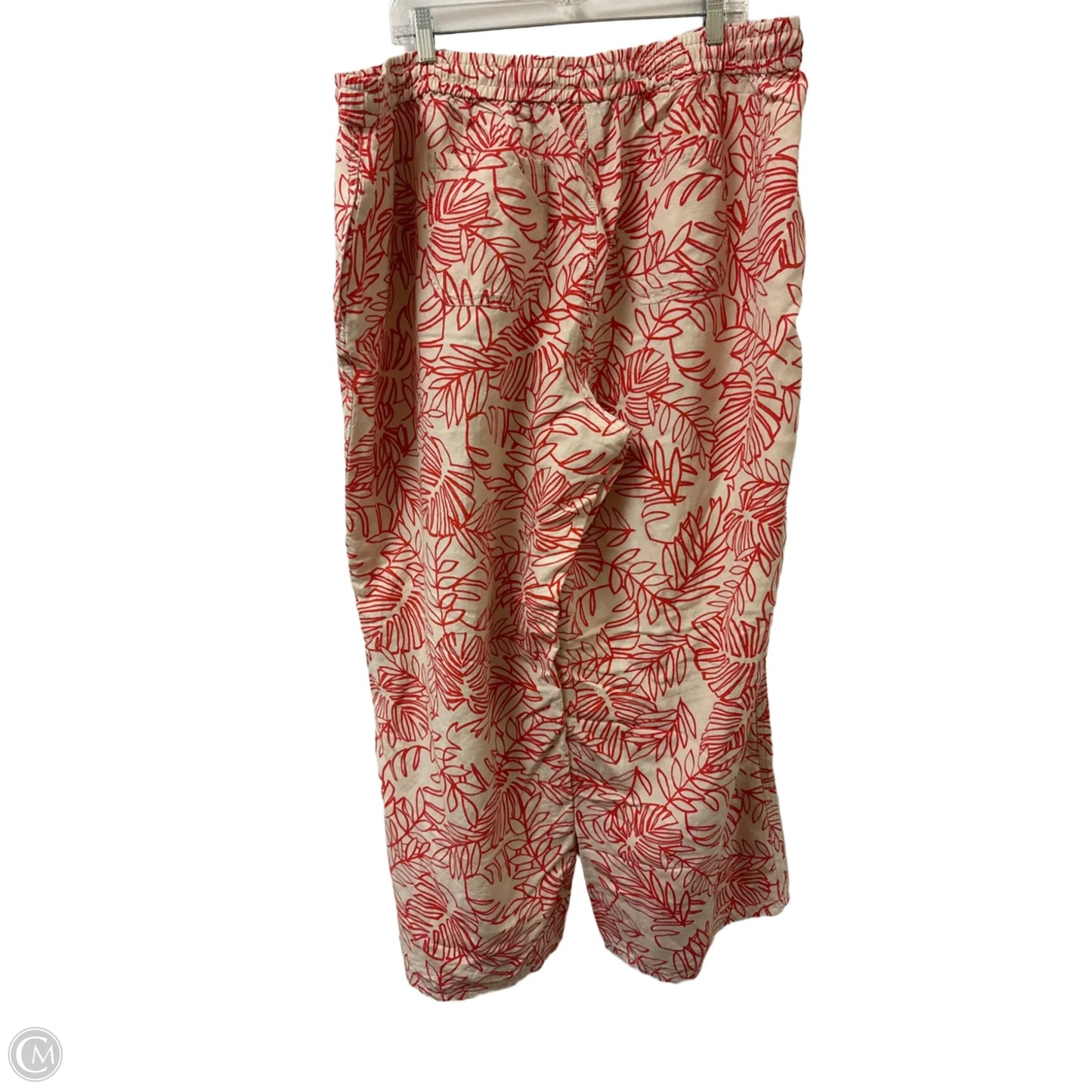 Pants Other By Lane Bryant In Red & Tan, Size: 22
