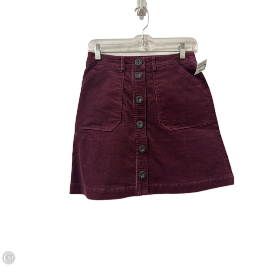 Skirt Midi By Boden In Red, Size: 2p