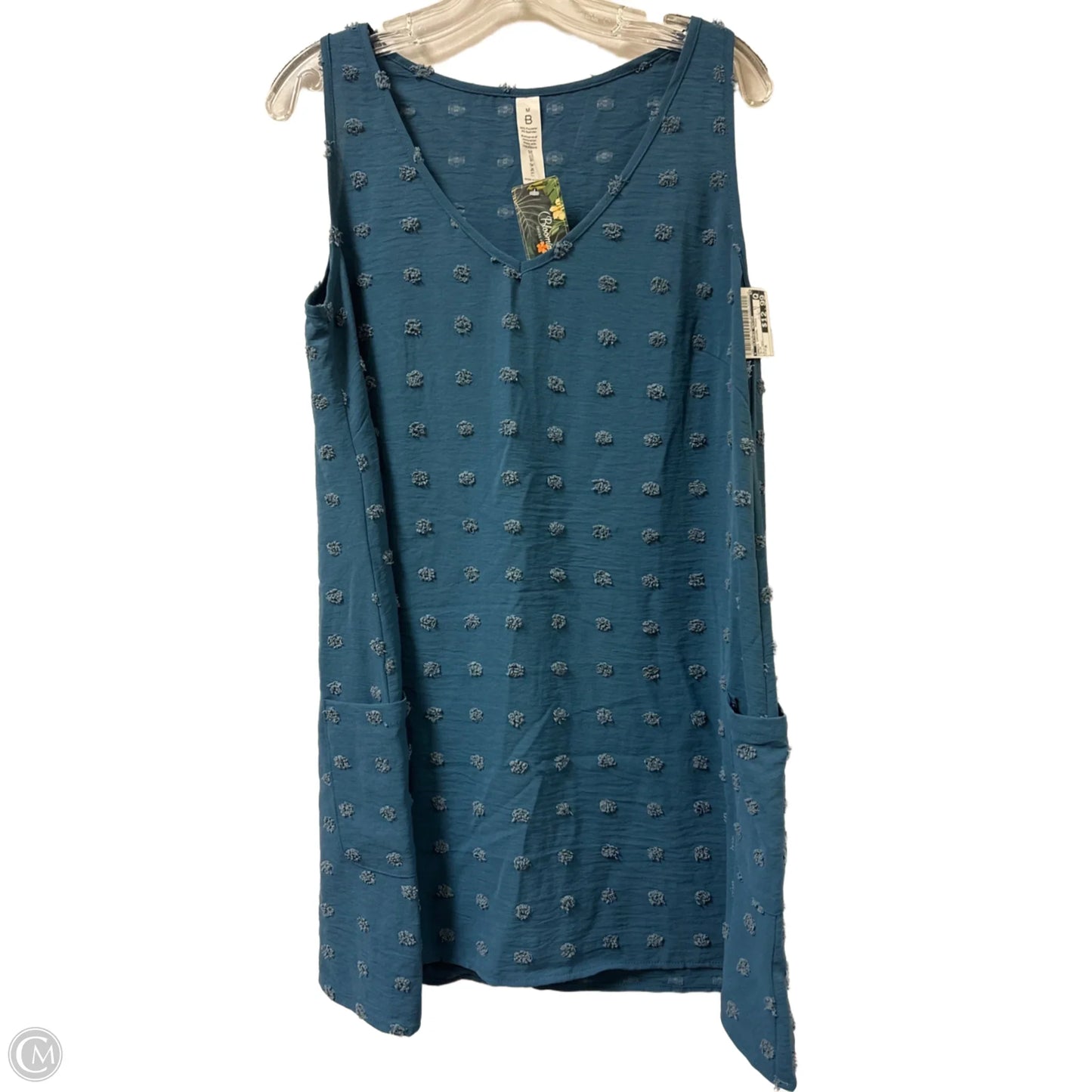 Dress Casual Midi By Clothes Mentor In Blue, Size: M