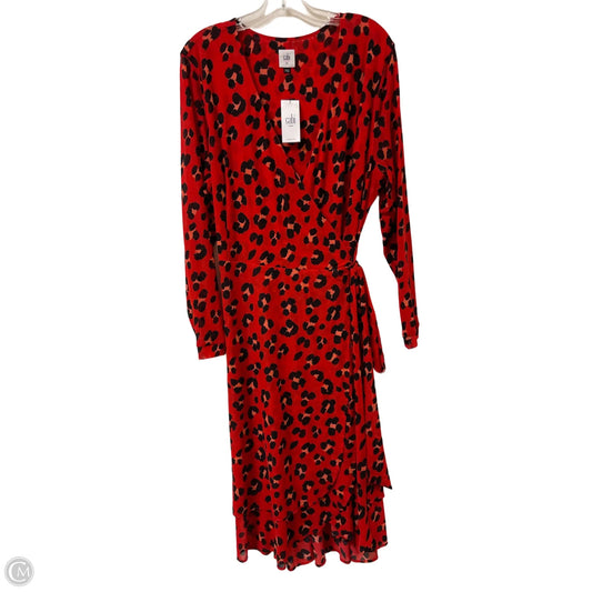 Dress Casual Maxi By Cabi In Red, Size: Xl