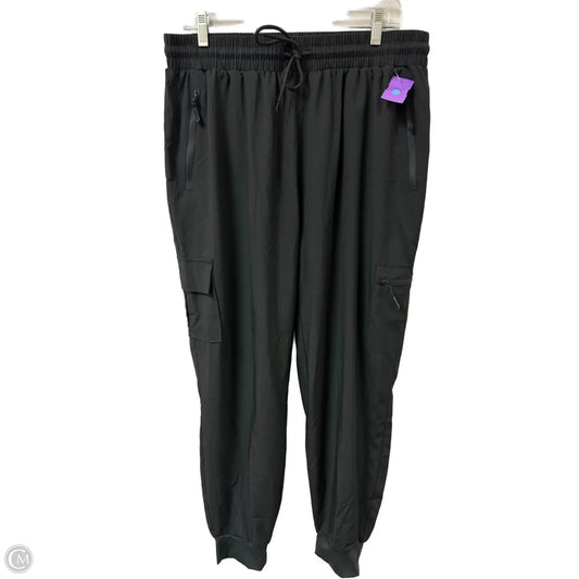 Athletic Pants By Clothes Mentor In Black, Size: 1x