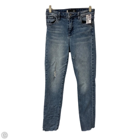 Jeans Skinny By Kut In Blue Denim, Size: 0