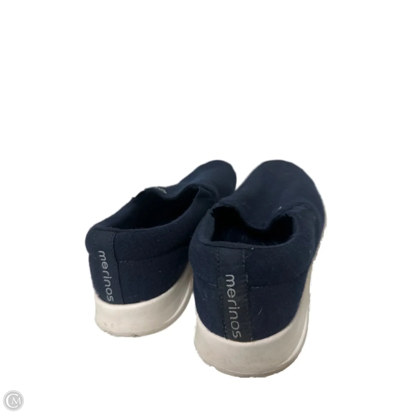 Shoes Flats By Clothes Mentor In Navy, Size: 8