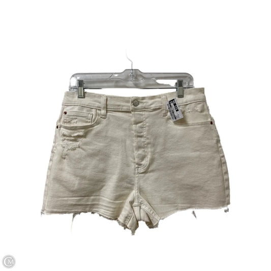 Shorts By Clothes Mentor In Cream, Size: 14