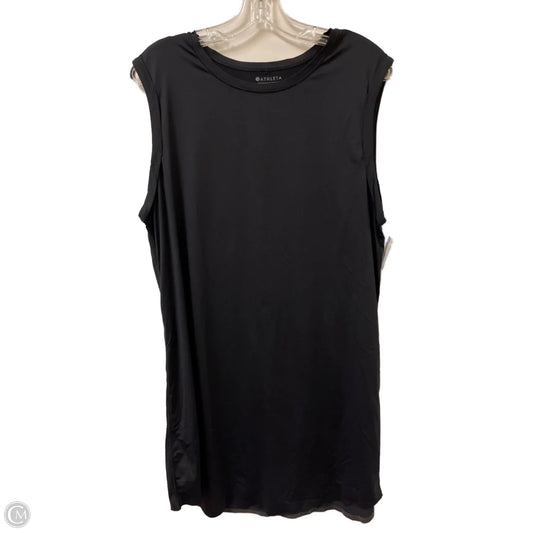 Athletic Dress By Athleta In Black, Size: L