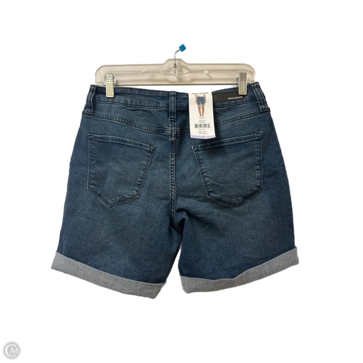 Shorts By Dkny In Blue Denim, Size: 4