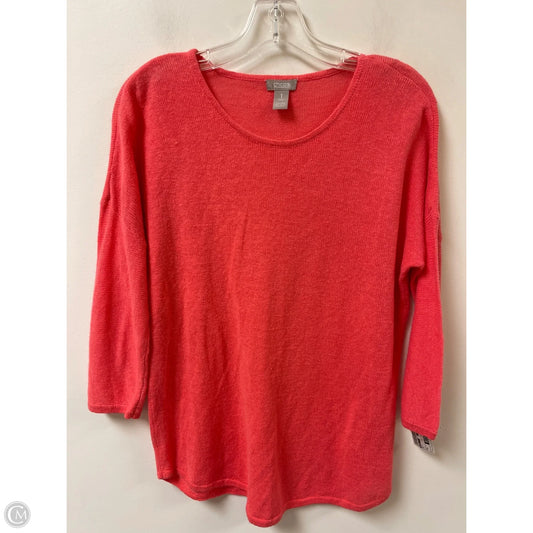 Top Long Sleeve By Chicos In Pink, Size: M