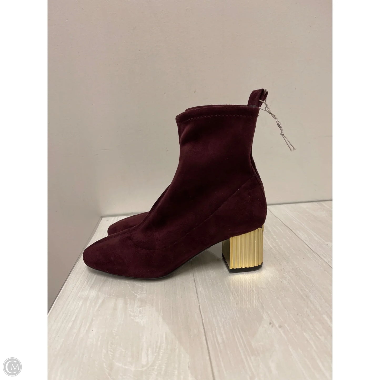 Boots Ankle Heels By Michael By Michael Kors In Red, Size: 8