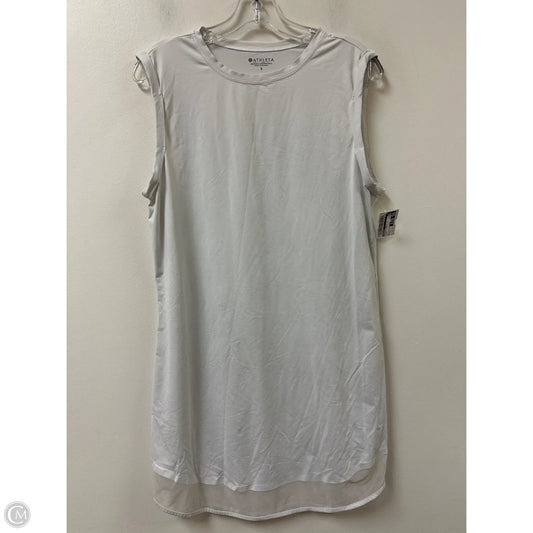 Athletic Dress By Athleta In White, Size: S