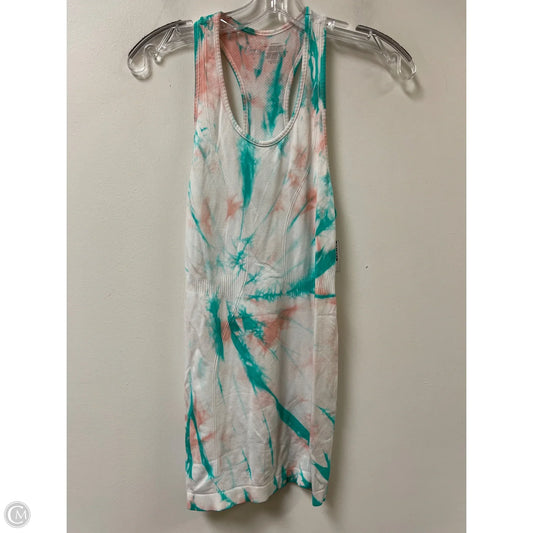 Athletic Tank Top By Zyia In Green & Pink, Size: S