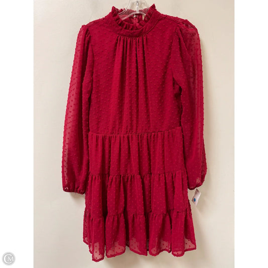 Dress Casual Midi By Altard State In Red, Size: M