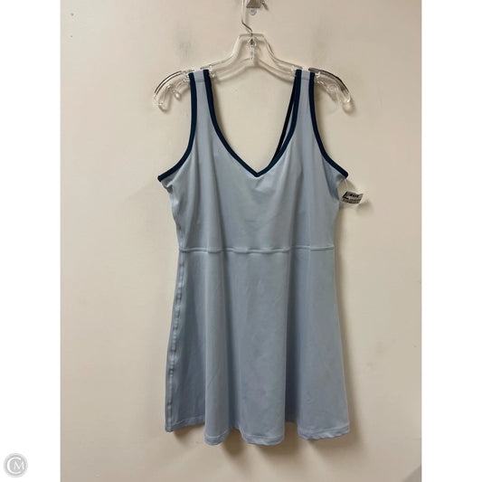Athletic Dress By Clothes Mentor In Blue, Size: Xl