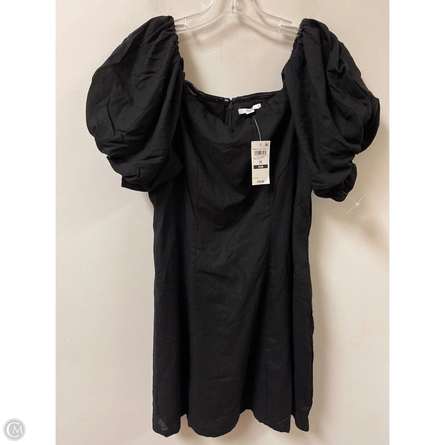 Dress Casual Midi By Bar Iii In Black, Size: 1x