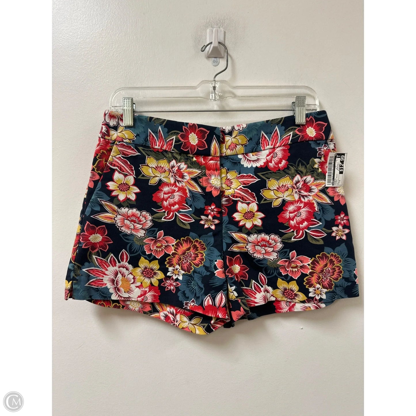 Shorts By Loft In Floral Print, Size: 4