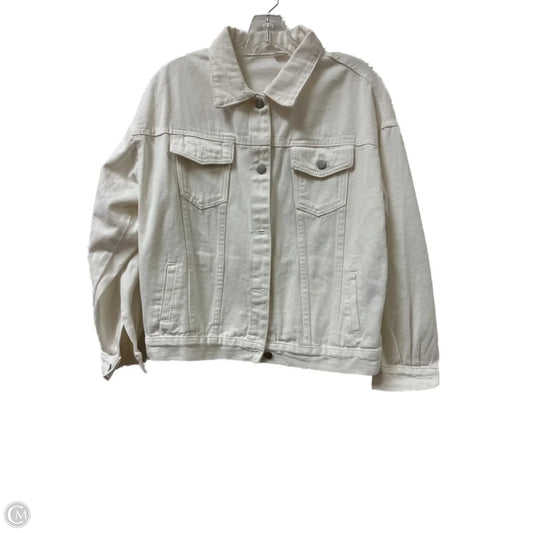 Jacket Other By Clothes Mentor In White, Size: S