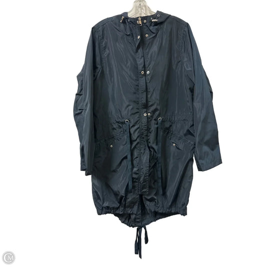 Jacket Windbreaker By Ci Sono In Navy, Size: L