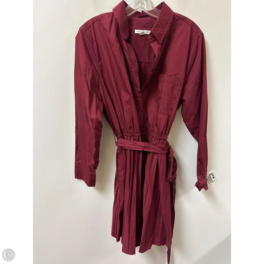Dress Casual Midi By Free Assembly In Red, Size: L