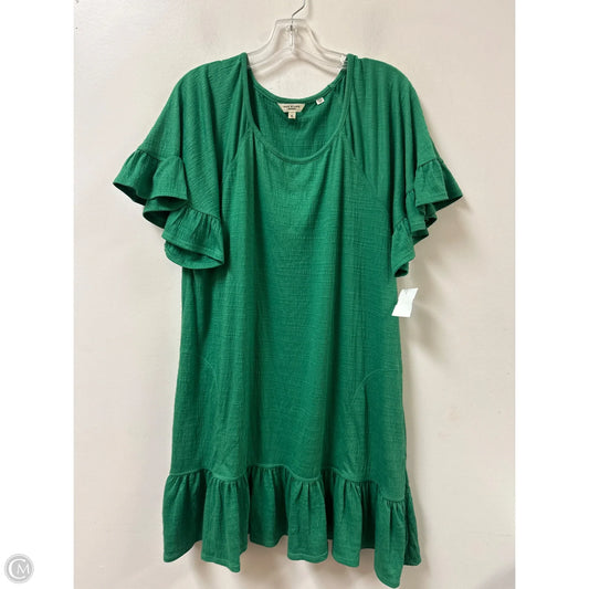 Dress Casual Midi By Max Studio In Green, Size: Xl
