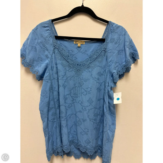 Top Short Sleeve By Democracy In Blue, Size: S