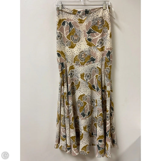 Skirt Maxi By Free People In Floral Print, Size: S