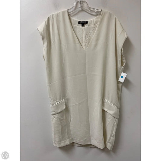 Dress Casual Midi By Banana Republic In Cream, Size: S