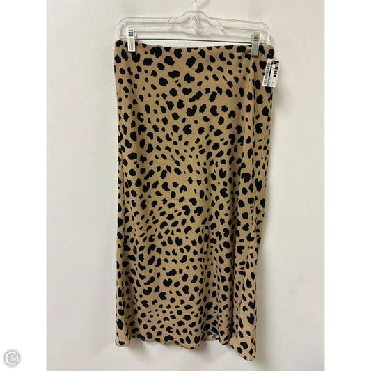 Skirt Midi By Rachel Zoe In Animal Print, Size: 6