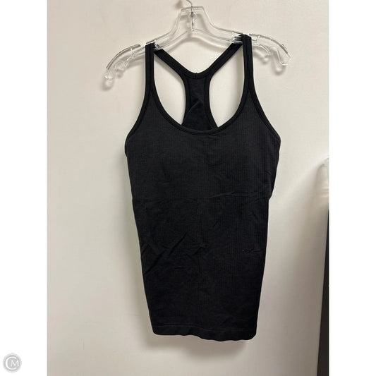 Athletic Tank Top By Lululemon In Black, Size: L