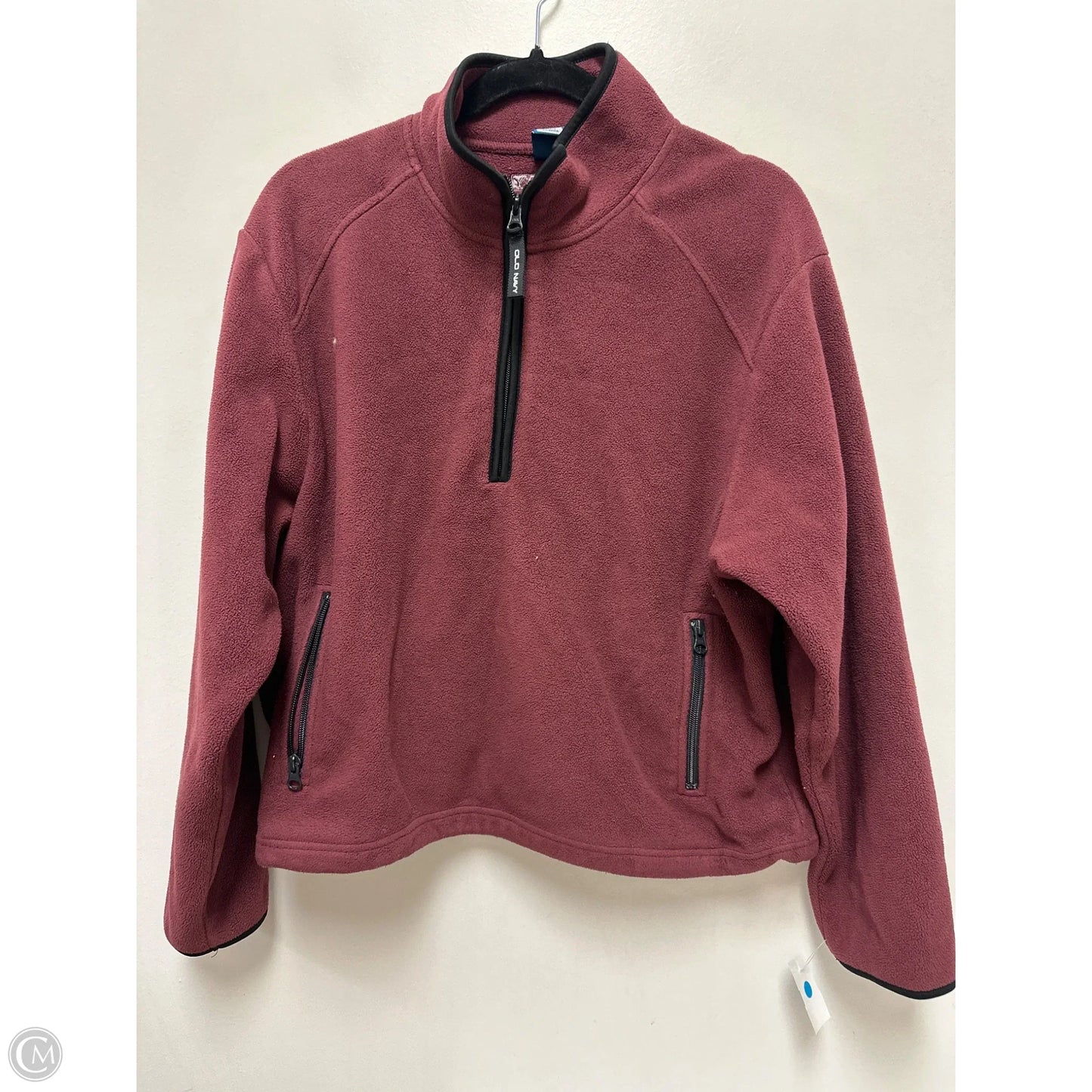 Jacket Fleece By Old Navy In Red, Size: L