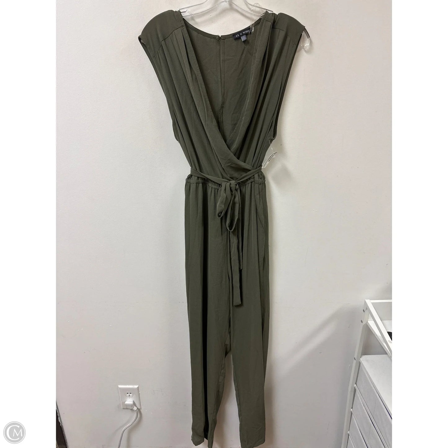 Jumpsuit By As U Wish In Green, Size: Xl