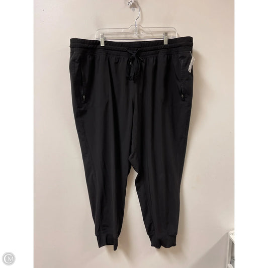 Athletic Pants By Tek Gear In Black, Size: 2x