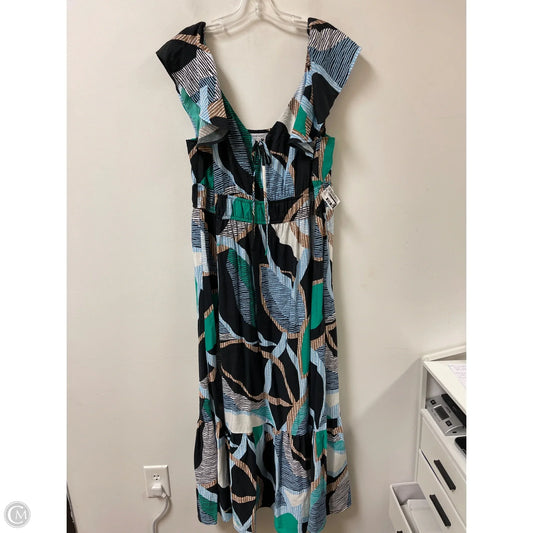 Dress Casual Maxi By Nine West In Multi-colored, Size: 1x