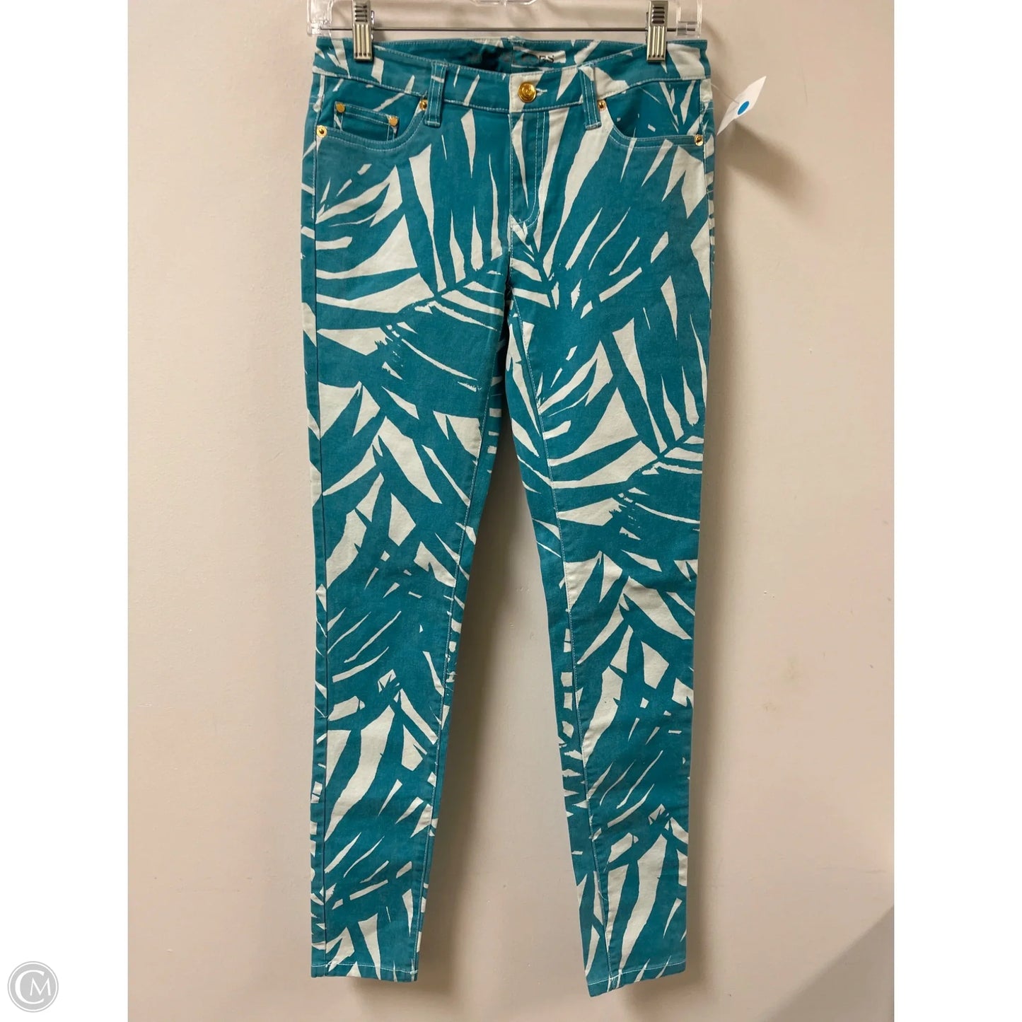 Pants Other By Michael By Michael Kors In Blue & White, Size: 0