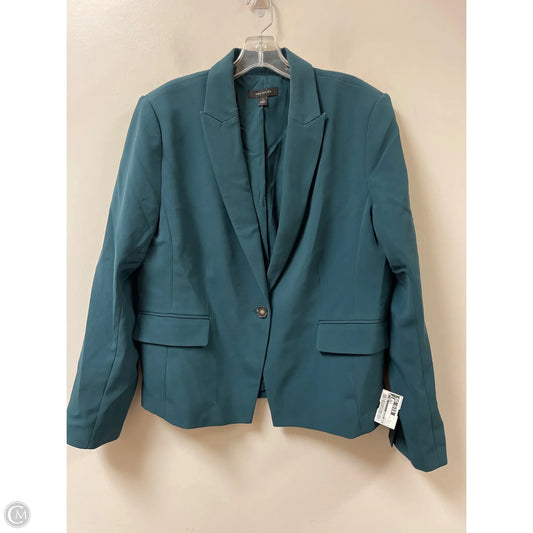 Blazer By Ann Taylor In Green, Size: Xl