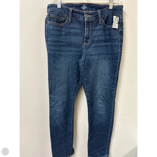 Jeans Straight By St Johns Bay In Blue Denim, Size: 8