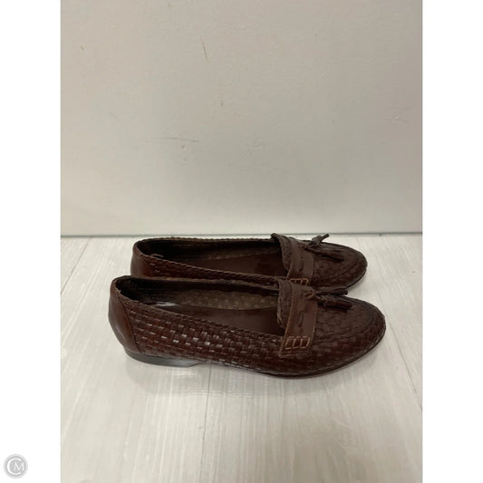 Shoes Flats By Clothes Mentor In Brown, Size: 7